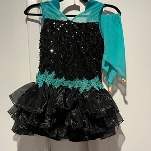 Weissman, LC, black/teal green tap/jazz